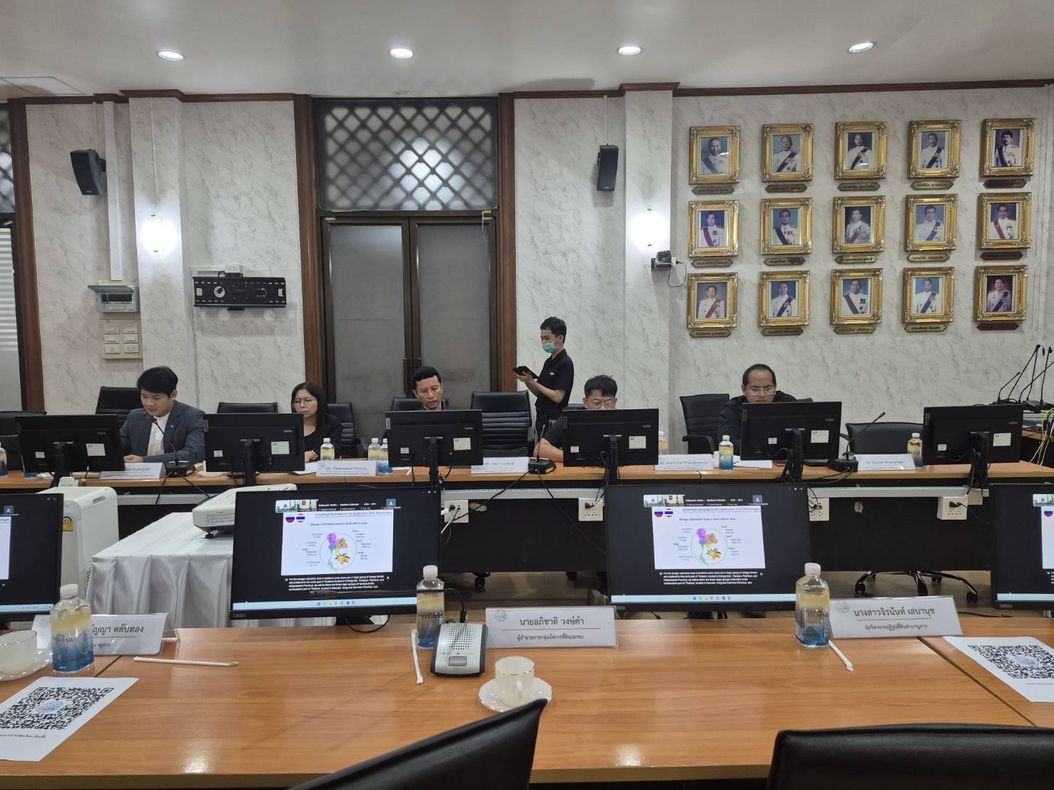 title - สวผ.จัดประชุมความคืบหน้าข้อเสนอโครงการความร่วมมือไทย - รัสเซีย ระหว่าง  State University of Land Use Planning (GUZ) และ ส.ป.ก.